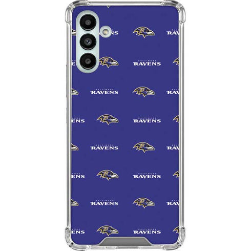 NFL Baltimore Ravens Blitz Series Galaxy A13 5G Clear Case