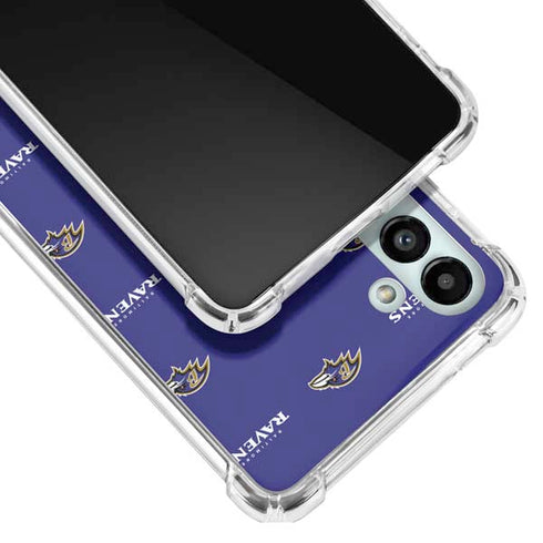 NFL Baltimore Ravens Blitz Series Galaxy A13 5G Clear Case