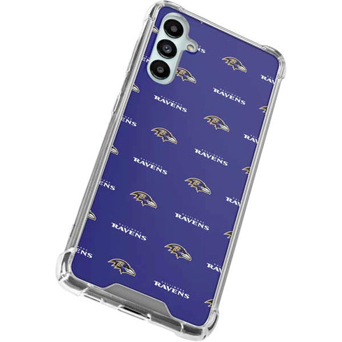 NFL Baltimore Ravens Blitz Series Galaxy A15 5G Clear Case