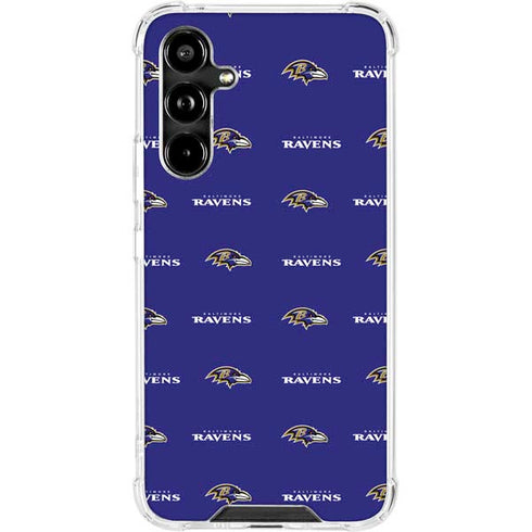 NFL Baltimore Ravens Blitz Series Galaxy A54 5G Clear Case