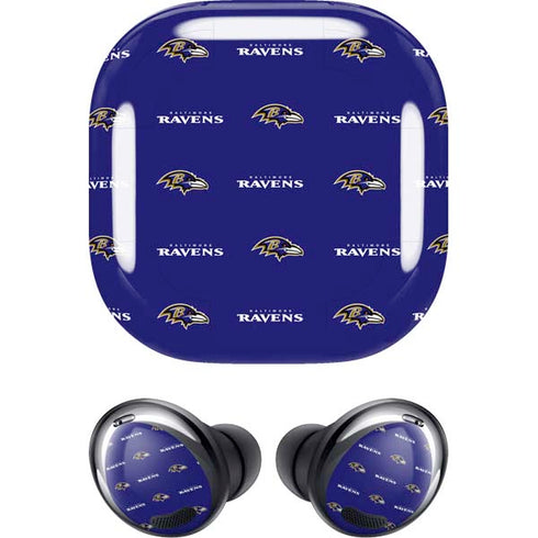NFL Baltimore Ravens Blitz Series Galaxy Buds Pro Skin