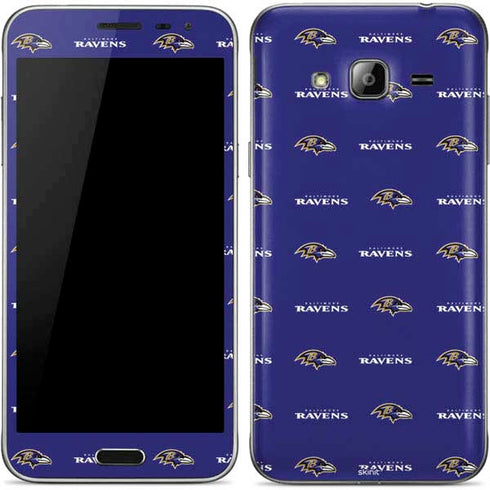 NFL Baltimore Ravens Blitz Series Galaxy J3 Skin