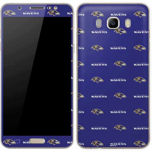 NFL Baltimore Ravens Blitz Series Galaxy J7 Skin