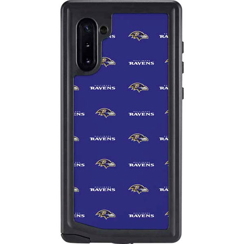 NFL Baltimore Ravens Blitz Series Galaxy Note 10 Waterproof Case