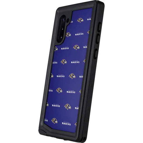 NFL Baltimore Ravens Blitz Series Galaxy Note 10 Waterproof Case