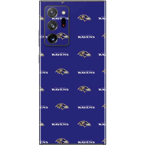 NFL Baltimore Ravens Blitz Series Galaxy Note20 Ultra 5G Skin