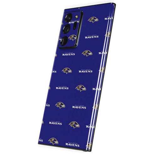 NFL Baltimore Ravens Blitz Series Galaxy Note20 Ultra 5G Skin