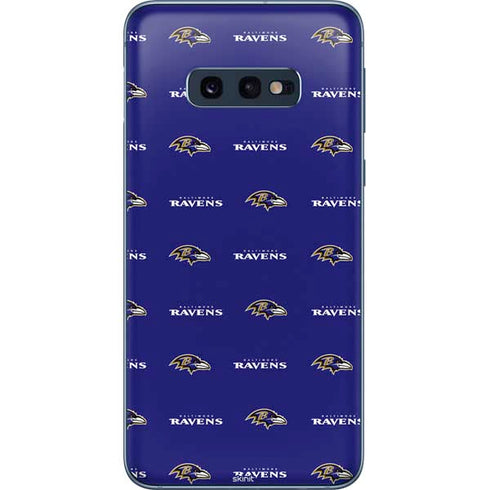 NFL Baltimore Ravens Blitz Series Galaxy S10e Skin