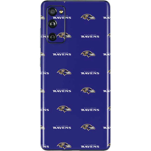 NFL Baltimore Ravens Blitz Series Galaxy S20 Fan Edition Skin