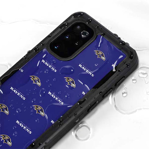 NFL Baltimore Ravens Blitz Series Galaxy S20 Plus Waterproof Case