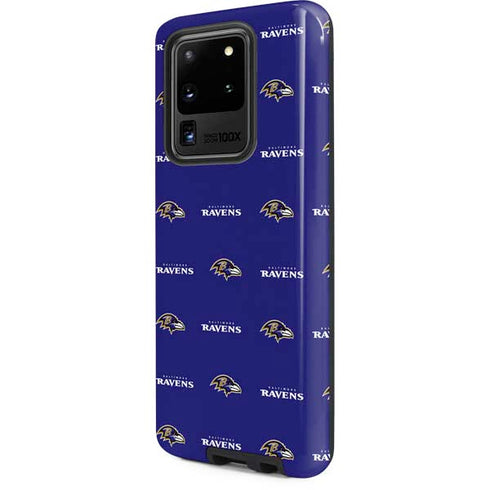 NFL Baltimore Ravens Blitz Series Galaxy S20 Ultra 5G Pro Case