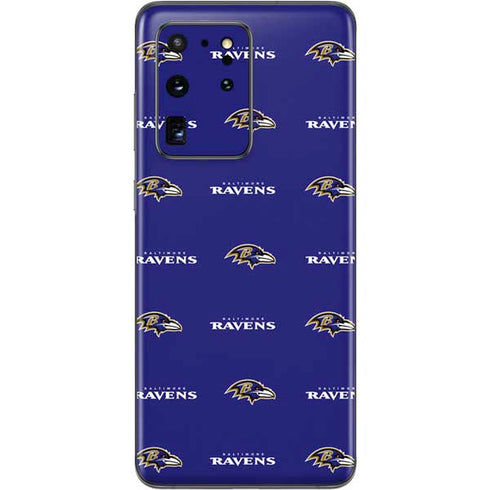 NFL Baltimore Ravens Blitz Series Galaxy S20 Ultra 5G Skin