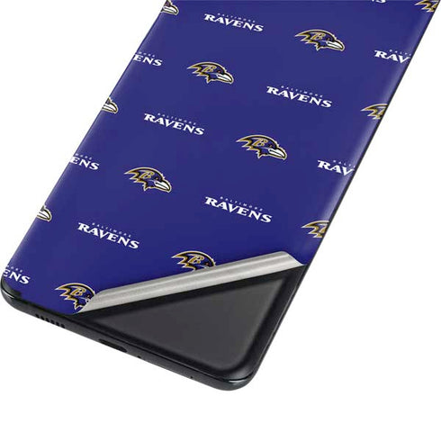 NFL Baltimore Ravens Blitz Series Galaxy S21 Plus 5G Skin