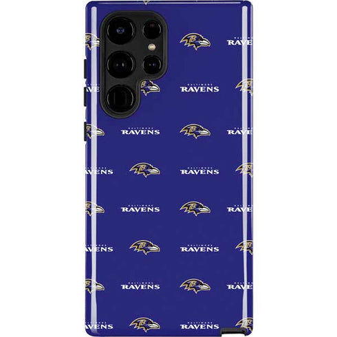 NFL Baltimore Ravens Blitz Series Galaxy S22 Ultra Pro Case