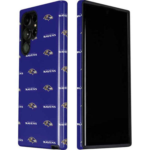 NFL Baltimore Ravens Blitz Series Galaxy S22 Ultra Pro Case