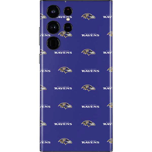 NFL Baltimore Ravens Blitz Series Galaxy S22 Ultra Skin