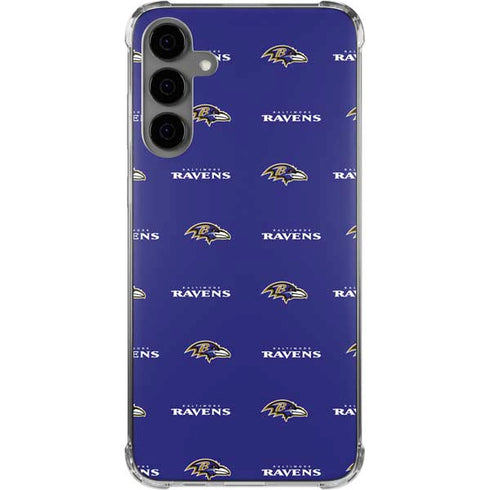 NFL Baltimore Ravens Blitz Series Galaxy S24 Plus Clear Case
