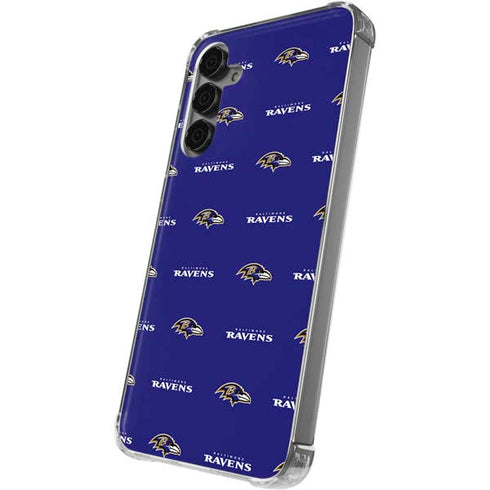 NFL Baltimore Ravens Blitz Series Galaxy S24 Plus Clear Case