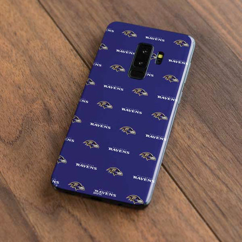 NFL Baltimore Ravens Blitz Series Galaxy S9 Plus Skin