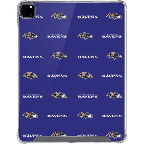NFL Baltimore Ravens Blitz Series iPad Pro 12.9in (2020) Clear Case