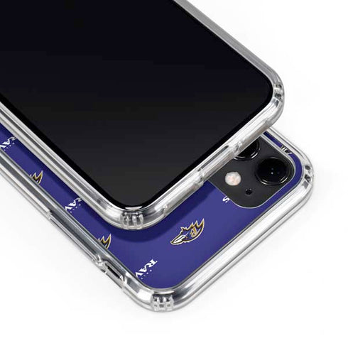 NFL Baltimore Ravens Blitz Series iPhone 11 Clear Case