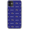 NFL Baltimore Ravens Blitz Series iPhone 11 Clear Case