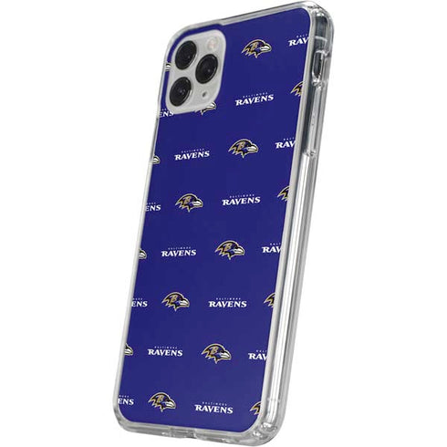 NFL Baltimore Ravens Blitz Series iPhone 11 Pro Clear Case