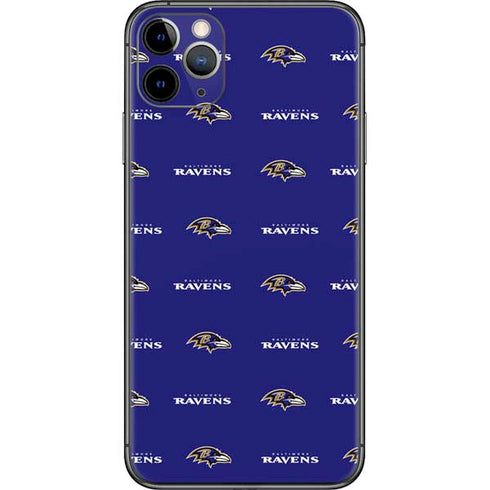 NFL Baltimore Ravens Blitz Series iPhone 11 Pro Max Skin