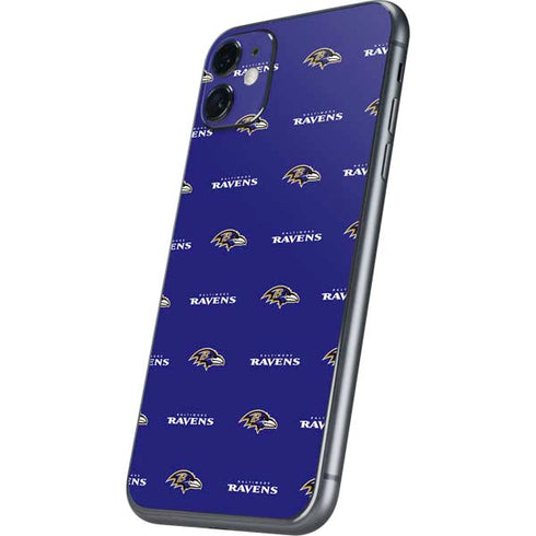 NFL Baltimore Ravens Blitz Series iPhone 11 Skin