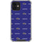 NFL Baltimore Ravens Blitz Series iPhone 12 Mini Clear Case