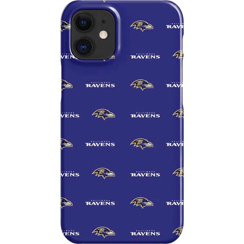 NFL Baltimore Ravens Blitz Series iPhone 12 Mini Lite Case