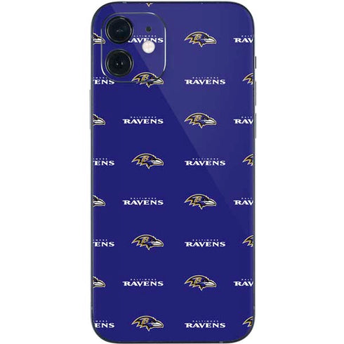 NFL Baltimore Ravens Blitz Series iPhone 12 Mini Skin