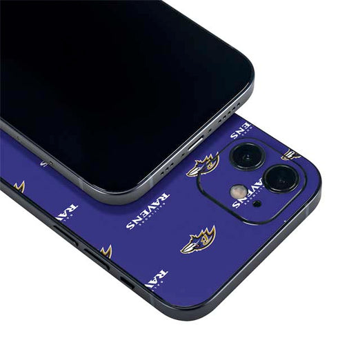NFL Baltimore Ravens Blitz Series iPhone 12 Mini Skin