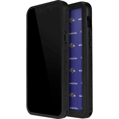 NFL Baltimore Ravens Blitz Series iPhone 12 Mini Waterproof Case