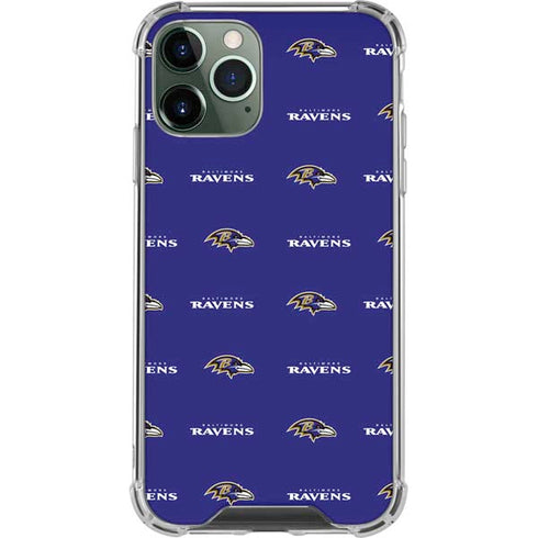NFL Baltimore Ravens Blitz Series iPhone 12 Pro Max Clear Case