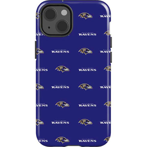 NFL Baltimore Ravens Blitz Series iPhone 15 Impact Case