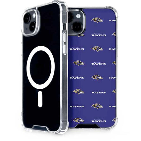 NFL Baltimore Ravens Blitz Series iPhone 15 Plus MagSafe Case