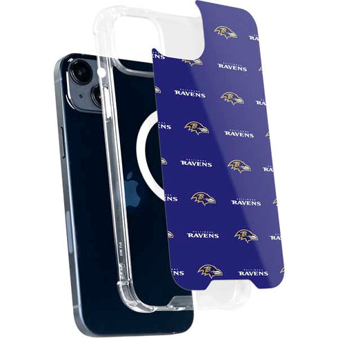 NFL Baltimore Ravens Blitz Series iPhone 15 Plus MagSafe Case