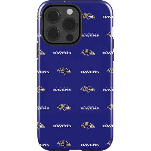 NFL Baltimore Ravens Blitz Series iPhone 15 Pro Impact Case