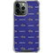 NFL Baltimore Ravens Blitz Series iPhone 14 Pro Max Clear Case