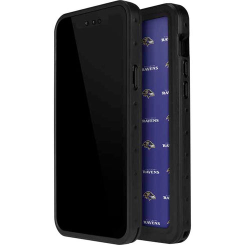 NFL Baltimore Ravens Blitz Series iPhone 14 Pro Max Waterproof Case