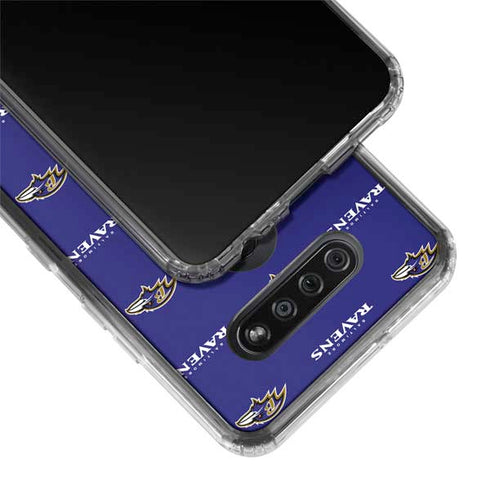 NFL Baltimore Ravens Blitz Series LG K51/Q51 Clear Case