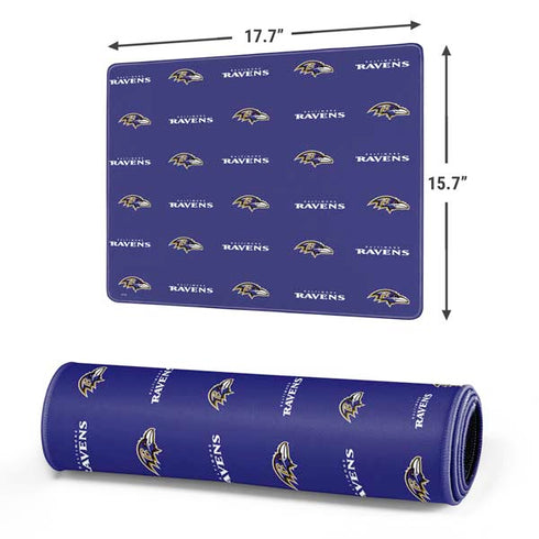 NFL Baltimore Ravens Blitz Series Gaming Mouse Pad