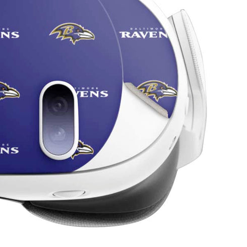 NFL Baltimore Ravens Blitz Series Meta Quest 3 Skin