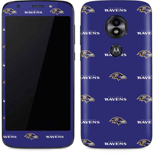 NFL Baltimore Ravens Blitz Series Moto E5 Play Skin