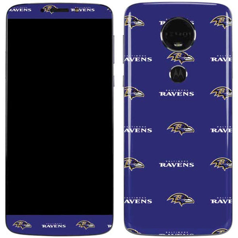 NFL Baltimore Ravens Blitz Series Moto E5 Plus Skin