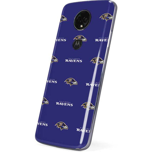 NFL Baltimore Ravens Blitz Series Moto E5 Plus Skin