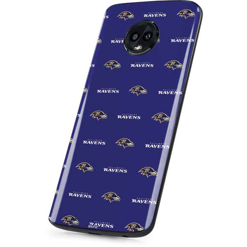 NFL Baltimore Ravens Blitz Series Moto G6 Skin