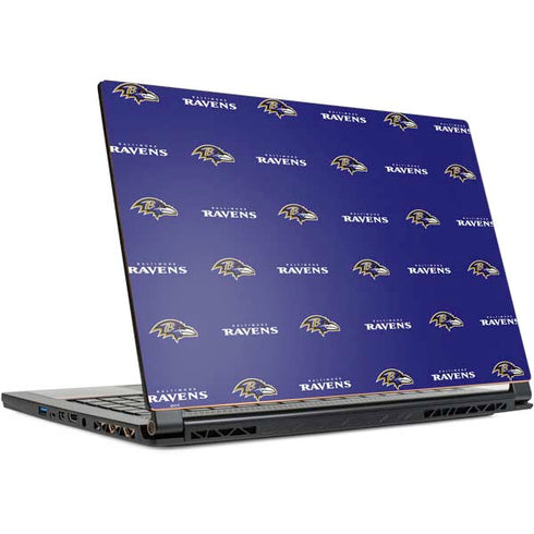 NFL Baltimore Ravens Blitz Series MSI GS65 Stealth Laptop Skin