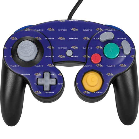 NFL Baltimore Ravens Blitz Series Nintendo GameCube Controller Skin